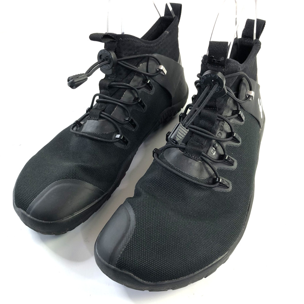 Vivobarefoot Magna Trail II FG Men EUR 43 US 10 Hiking Shoe Barefoot Black MINT